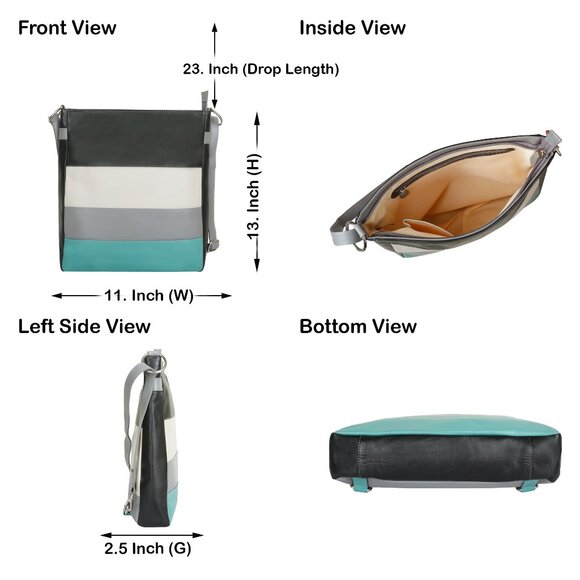 Women's Genuine Leather Backpack, Ladies Daypack for Travel, Work, Gifting - Picture 2 of 10